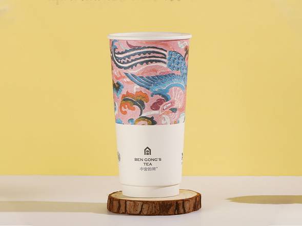 Gold Oolong fresh milk tea / ⾦觀⾳鮮奶茶